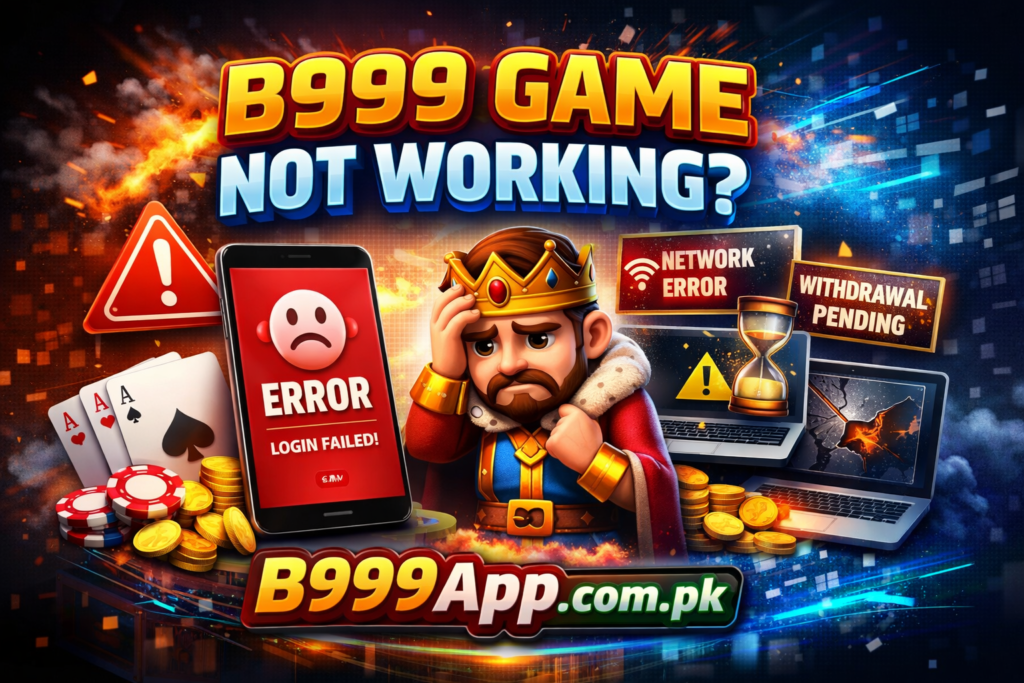 B999 Game Not Working